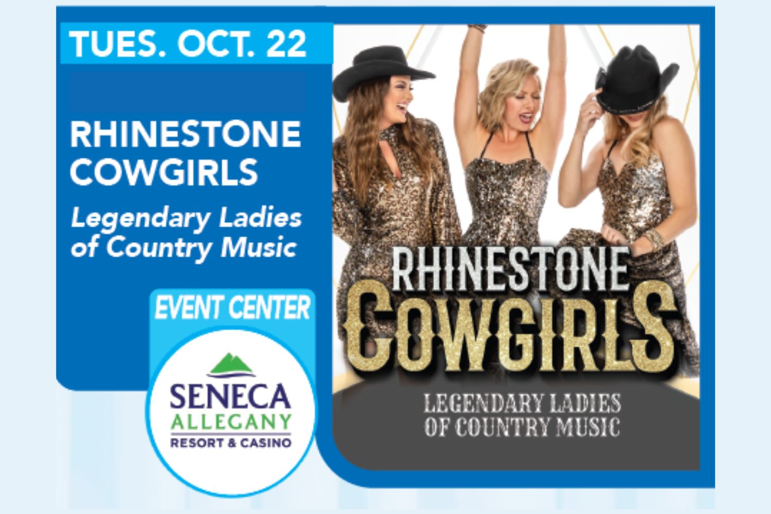 \"Rhinestone Cowgirls\" - SAC - Tues., Oct. 22, 2024